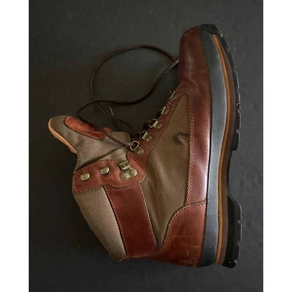 Timberland Men's Brown Leather Boots Size 11M